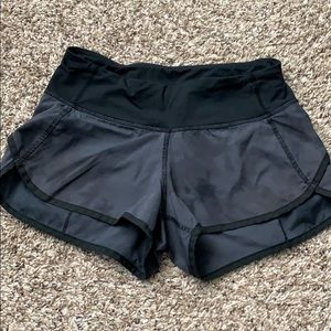 Lululemon speed short. Marbled grey sz 2